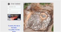 Desktop Screenshot of overiceland.com